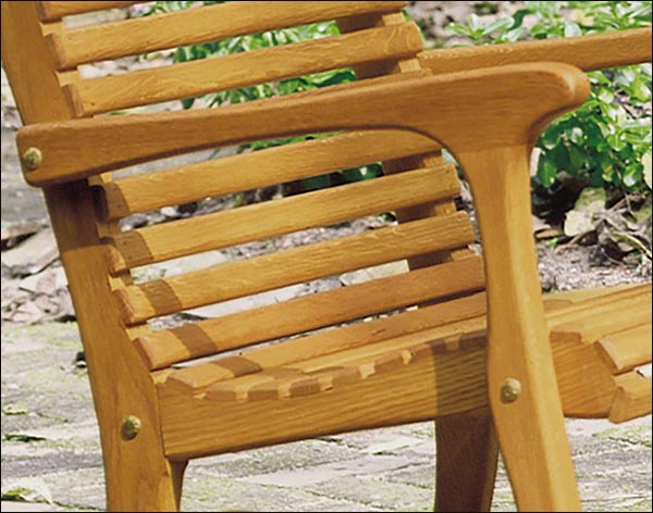 Oak Highback Rocker