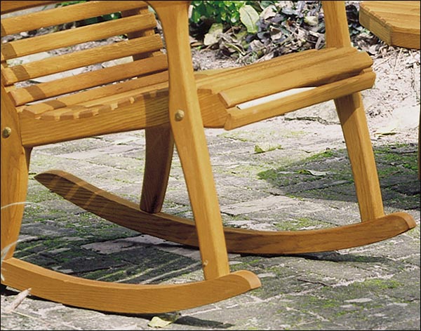 Oak Highback Rocker