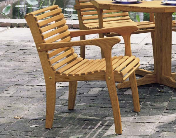 Oak Arm Chair
