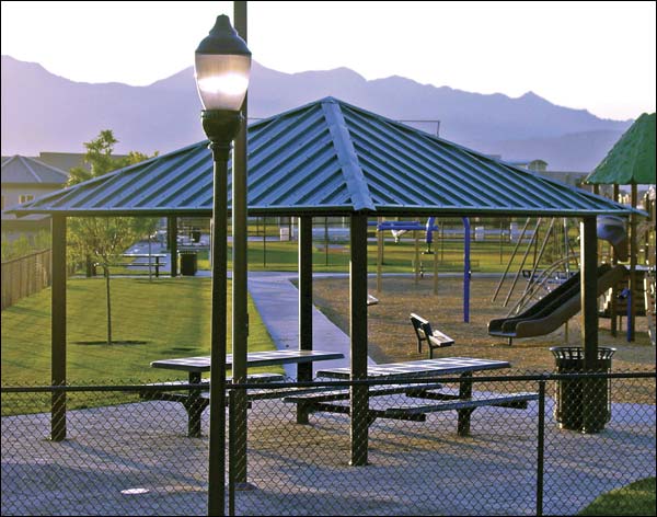 24 x 24 All Steel Square Forestview Pavilion