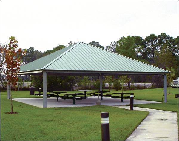 24 x 24 All Steel Square Forestview Pavilion