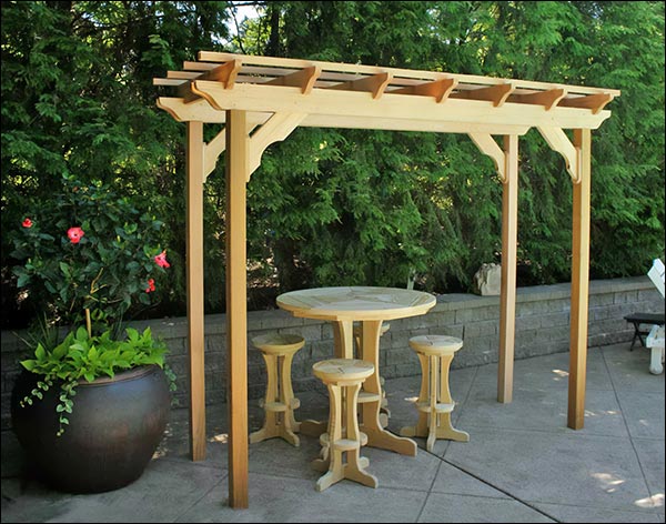 Courtyard Pergola