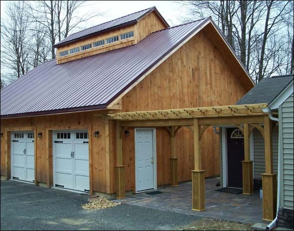 Treated Pine Free Standing 4-Beam Pergolas