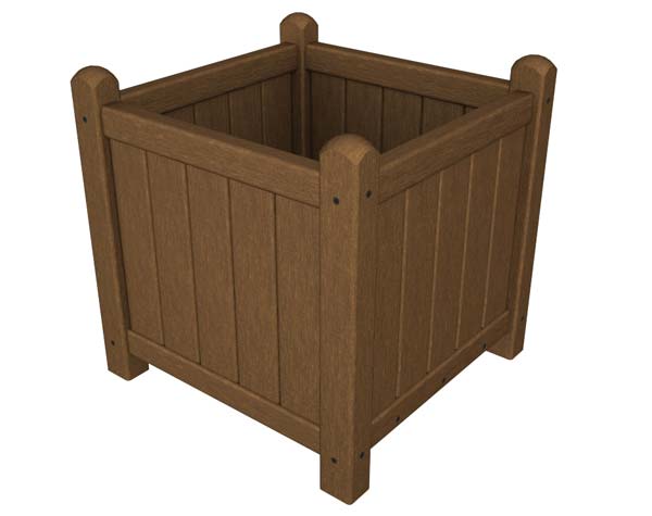 16" x 16" POLYWOOD Garden Planter