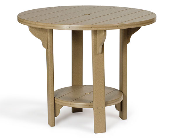 Poly Lumber 42" Round Table