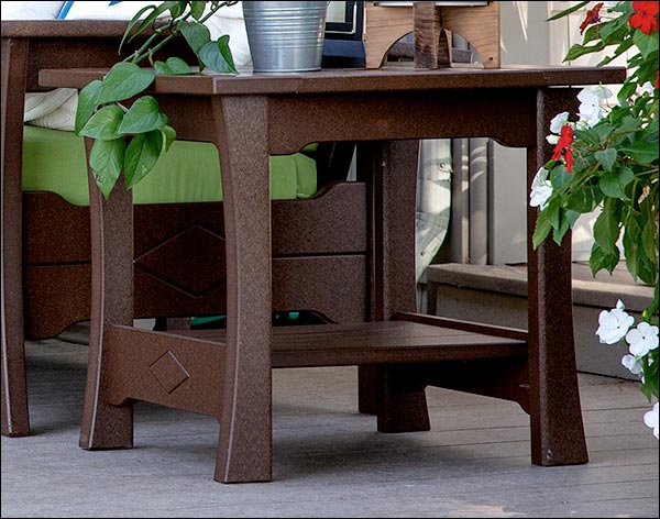 Poly Lumber Mission End Table