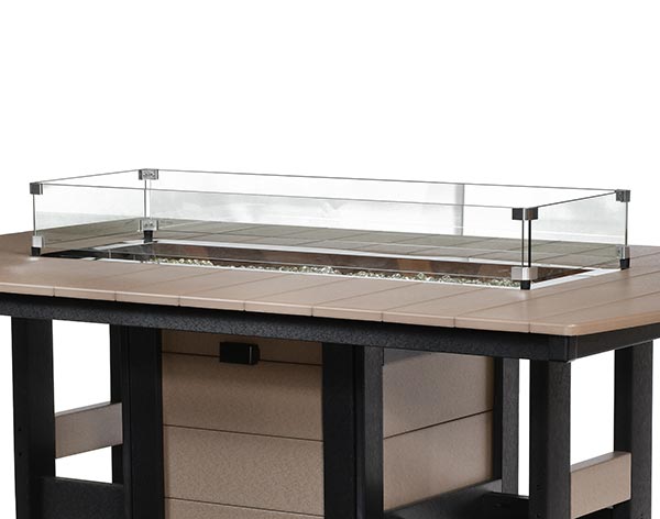 44" x 72" Garden Classic Fire Table