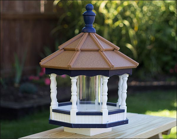 Poly Lumber Gazebo Birdfeeder