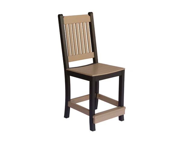  Poly Lumber Garden Mission Counter Chair