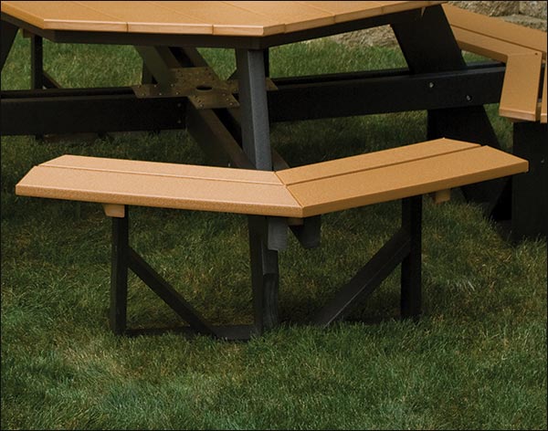 Poly Lumber Octagon Walk-In Picnic Table