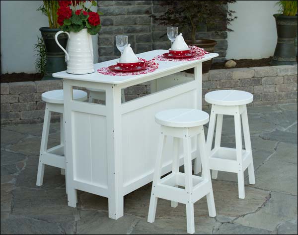 Poly Lumber Outdoor Bar Stool