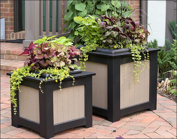 Poly Lumber Square Planter