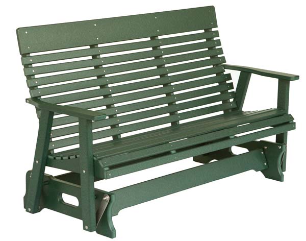 Poly Lumber Casual-Back Glider