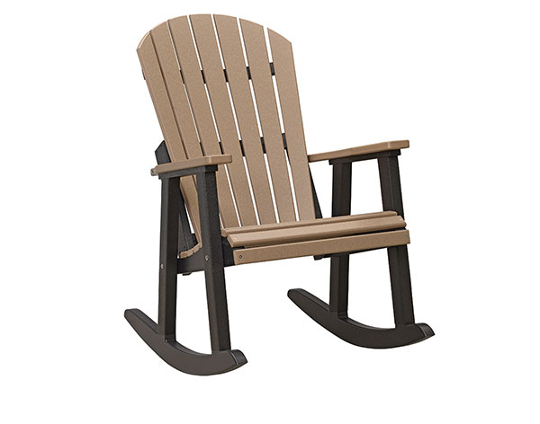 Poly Lumber Comfo-Back Rocker