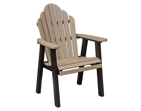 Poly- Lumber Cozi-Back Dining Chair