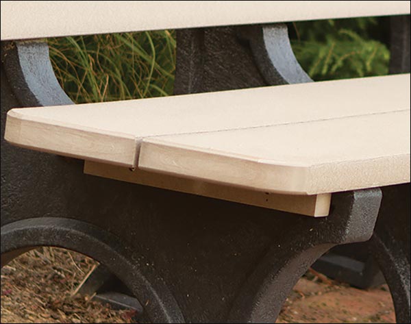 Poly Lumber Portable Park Bench