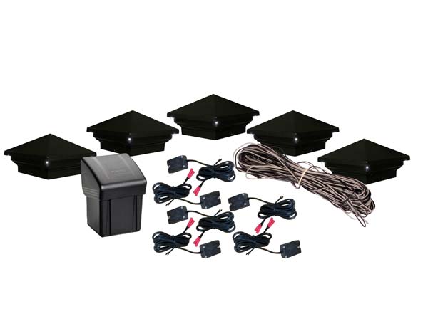 Eclipse 6 Post Cap LED Light Installation Kit