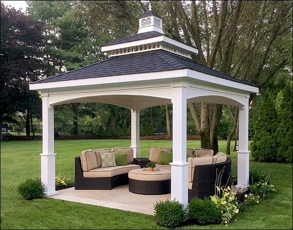 Red Cedar Double Roof Ramada