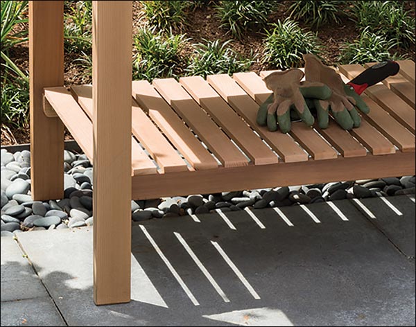 Red Cedar Elevated Planter