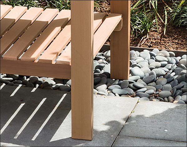 Red Cedar Elevated Planter