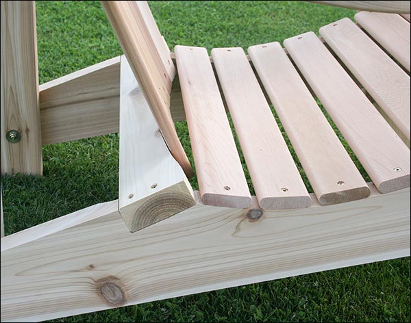 Red Cedar Keystone Adirondack Chair