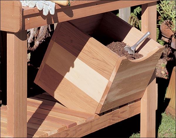 Red Cedar Potting Bench