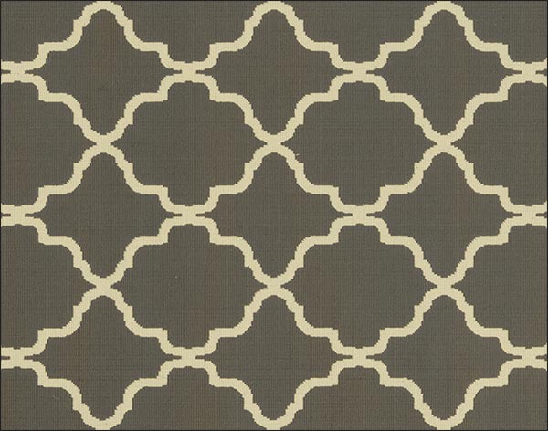 Riviera Lattice Rug - Grey