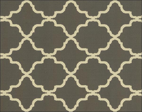 Riviera Lattice Rug - Grey