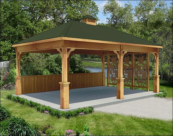 Rustic Red Cedar Ramadas