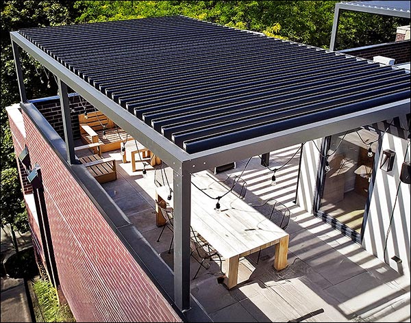 Aluminum Louvered Pergola 400 