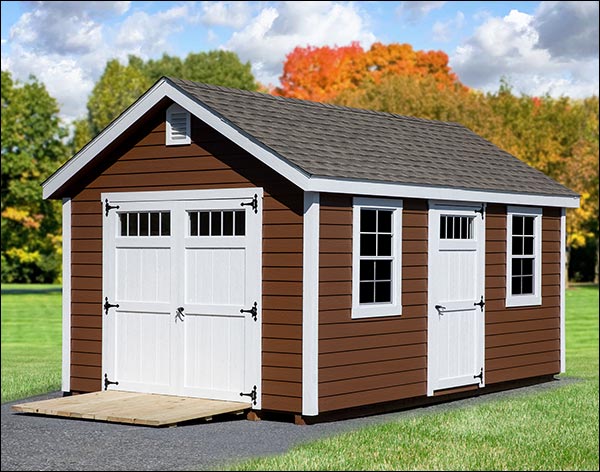 SmartSide Deluxe Estate Shed