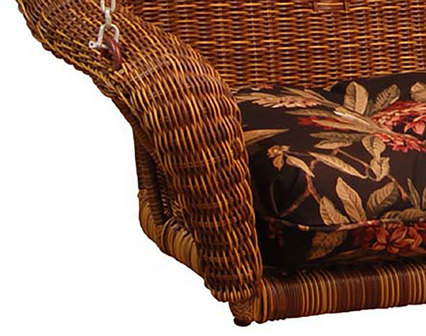 Wicker Sands Porch Swing w/ Cushion