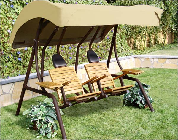 Dual Recliner Swing