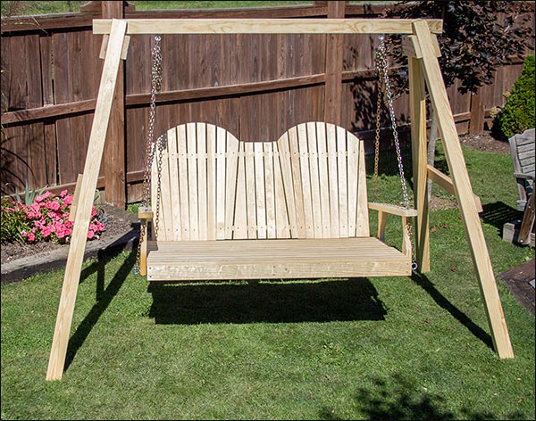 Treated Pine Adirondack Swingbed