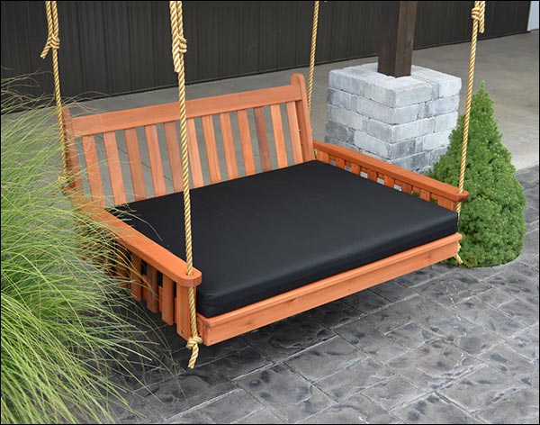 Red Cedar Traditional English Swingbed