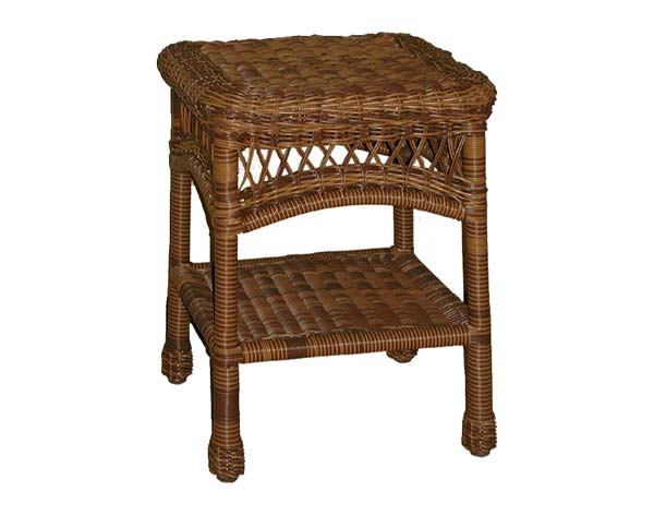 Wicker Sands Square End Table