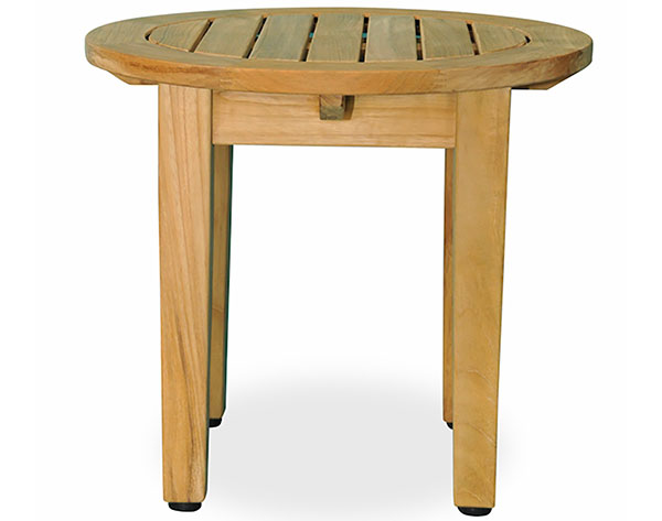 Teak Round Side Table