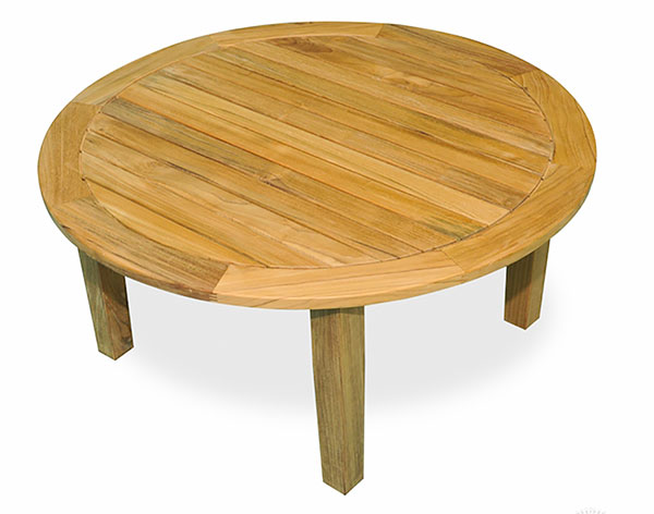 Teak Round Coffee Table