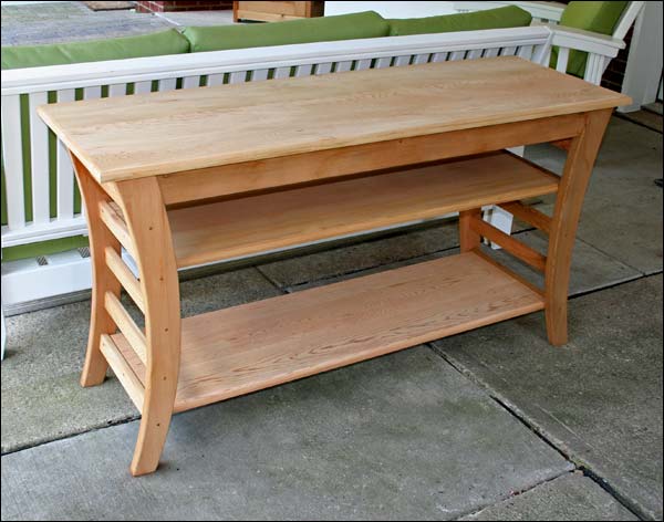 Cedar Entertaining Buffet Table