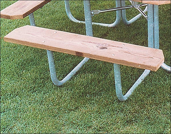 Four-Sided Picnic Table