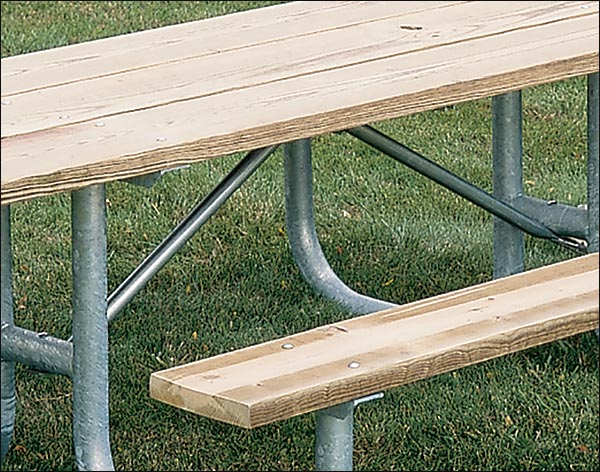 Heavy-Duty Accessible Picnic Table