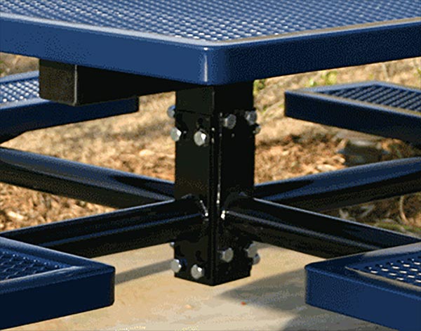 46" Regal Metal Picnic Table