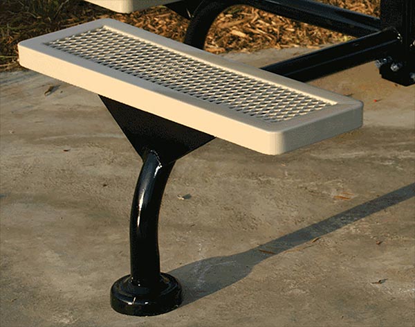 46" Regal Metal Picnic Table