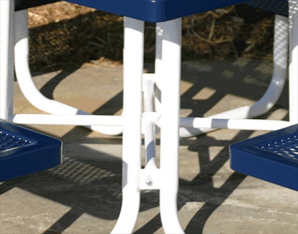 46" Regal Metal Picnic Table