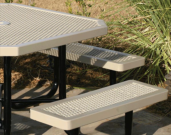 46" Regal Metal Picnic Table