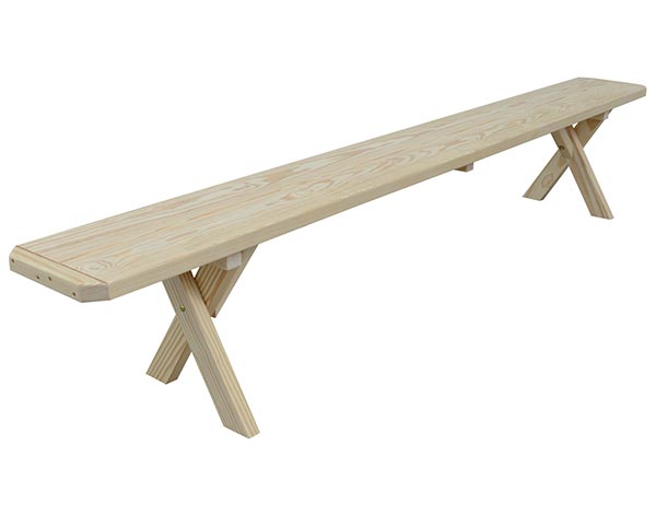 Treated Pine Cross Legged Bench