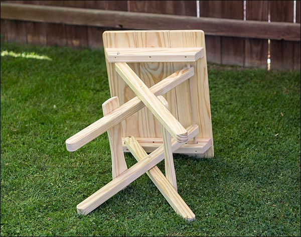 Treated Pine Folding Table