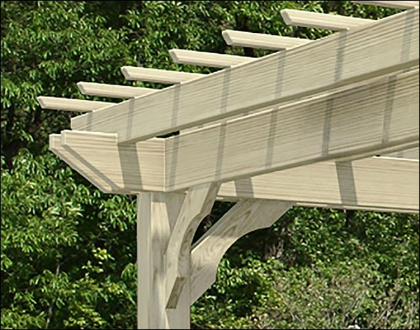 Treated Pine Garden Pergola