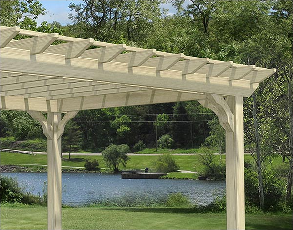 Treated Pine Garden Pergola