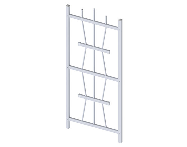 Vinyl York Square Top Trellis